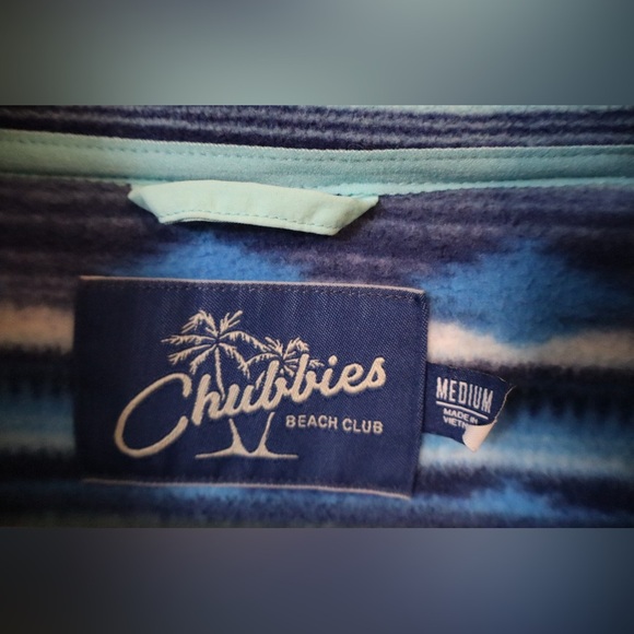 Chubbies Beach Club Aztec Fleece Pullover - Picture 3 of 4